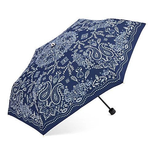 【マニプリ/manipuri】の軽量折笠 カレイドバンダナ インテリア・キッズ・メンズ・レディースファッション・服の通販 founy(ファニー) 　ファッション　Fashion　レディースファッション　Fashion for Women　コンパクト　Compact, Small Size　スカーフ　Scarf, Neckwear　プリント　Print, Printed Pattern　ラップ　Wrap, Wrap Design　傘　Umbrella, Parasol　吸水　Absorbent, Quick-Dry　日傘　Parasol, UV Umbrella　軽量　Lightweight, Ultra Light　ネイビー|ID: prp329100004689424 ipo3291000000033867489