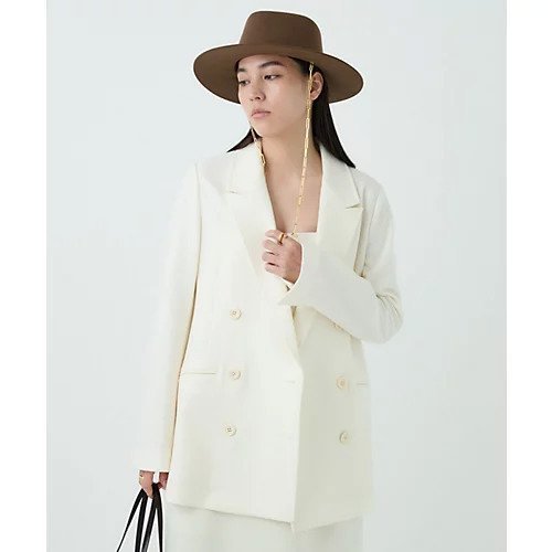【カオス/Chaos】のバランサールームジャケット 人気、トレンドファッション・服の通販 founy(ファニー) 　ファッション　Fashion　レディースファッション　Fashion for Women　アウター　Coat / Outerwear Collection　レディースジャケット・軽アウター　Jackets　2025年　2025　2025-2026秋冬・A/W　Autumn/Winter 2025–26 AW25–26　冬　Winter / This Winter　コンパクト　Compact, Small Size　ジャケット　Jacket, Outerwear　ストレッチ　Stretch, Stretchy Fabric　セットアップ　Set-Up, Coordinated Outfit　ダブル　Double, Double-Breasted　 other-1|ID: prp329100004689436 ipo3291000000033867580