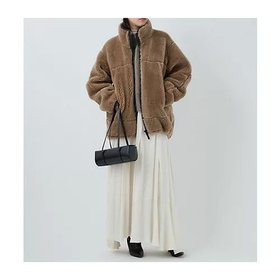 【カオス/Chaos】 ウールボアブルゾン人気、トレンドファッション・服の通販 founy(ファニー) ファッション Fashion レディースファッション Fashion for Women アウター Coat / Outerwear Collection ブルゾンジャケット・スポーティアウター Blouson Jackets 冬 Winter / This Winter フロント Front, Front Design ブルゾン Blouson, Bomber Jacket A/W・秋冬 Autumn/Winter |ID:prp329100004689438