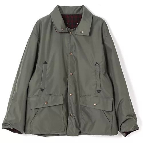 【メゾン マルジェラ/MAISON MARGIELA】のSPORTSJACKET インテリア・キッズ・メンズ・レディースファッション・服の通販 founy(ファニー) 　ファッション　Fashion　レディースファッション　Fashion for Women　アウター　Coat / Outerwear Collection　レディースジャケット・軽アウター　Jackets　2025年　2025　2025-2026秋冬・A/W　Autumn/Winter 2025–26 AW25–26　チェック　Check, Plaid, Tartan　リバーシブル　Reversible, Two-Sided　今季　This Season, Current Season　Military/Burgundy Check|ID: prp329100004689440 ipo3291000000033867616