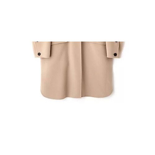 【アドーア/ADORE】のソリッドウールリバーノーカラーコート インテリア・キッズ・メンズ・レディースファッション・服の通販 founy(ファニー) 　ファッション　Fashion　レディースファッション　Fashion for Women　アウター　Coat / Outerwear Collection　コート・ロングコート・ピーコート　Long Coats, Peacoats & More　おすすめ　Recommended / Our Picks　スタンダード　Standard, Basic　ダブル　Double, Double-Breasted　チェリー　Cherry, Cherry Pattern　フィット　Fit, Slim Fit　フェイス　Face, Facial Design　リバーシブル　Reversible, Two-Sided　ルーズ　Loose, Oversized　冬　Winter / This Winter　定番　Standard, Basic Item　ベージュ|ID: prp329100004689453 ipo3291000000033867736