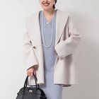 【ノーリーズソフィー/NOLLEY'S sophi】のSUPER140リバーショールコート ベージュ|ID: prp329100004689461 ipo3291000000034836610