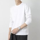 【ノーリーズ グッドマン/NOLLEY'S goodman / MEN】の《ビジカジ対応》超長綿ハイゲージシルケット ポンチドレスCN ロンT 25AW ホワイト|ID: prp329100004689464 ipo3291000000033867835