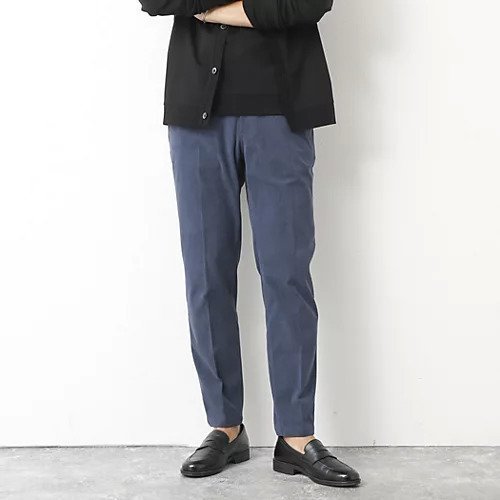 【ノーリーズ グッドマン/NOLLEY'S goodman / MEN】の《ビジカジ/セットアップ対応》トリコットコーデュロイ ストレッチ イージーPT 25AW インテリア・キッズ・メンズ・レディースファッション・服の通販 founy(ファニー) 　ファッション　Fashion　メンズファッション　Fashion for Men　セットアップ　Matching Sets　2025年　2025　2025-2026秋冬・A/W　Autumn/Winter 2025–26 AW25–26　なめらか　Smooth, Silky Texture　コーデュロイ　Corduroy, Cord Fabric　ストレッチ　Stretch, Stretchy Fabric　スニーカー　Sneakers, Trainers　セットアップ　Set-Up, Coordinated Outfit　ドローコード　Drawcord, Drawstring Cord　ビジネス 仕事 通勤　Business / Work / Commuting　ブルゾン　Blouson, Bomber Jacket　グレイッシュブルー|ID: prp329100004689472 ipo3291000000033867906