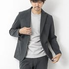 【ノーリーズ グッドマン/NOLLEY'S goodman / MEN】の《ビジカジ/セットアップ対応》トリコットコーデュロイ ストレッチ イージーJK 25AW チャコールグレー|ID: prp329100004689480 ipo3291000000033867967