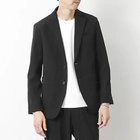 【ノーリーズ グッドマン/NOLLEY'S goodman / MEN】の《ビジカジ/セットアップ対応》トリコットコーデュロイ ストレッチ イージーJK 25AW ブラック|ID: prp329100004689480 ipo3291000000033867971