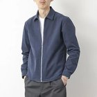 【ノーリーズ グッドマン/NOLLEY'S goodman / MEN】の《セットアップ対応》ストレッチコーデュロイ ストレッチ ジップシャツ ブルゾン 25AW グレイッシュブルー|ID: prp329100004689486 ipo3291000000033868008