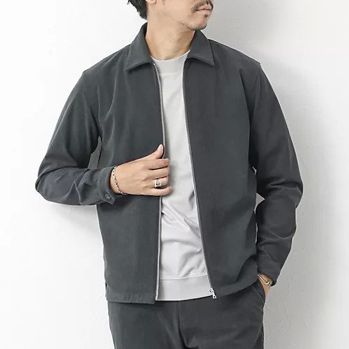 【ノーリーズ グッドマン/NOLLEY'S goodman / MEN】の《セットアップ対応》ストレッチコーデュロイ ストレッチ ジップシャツ ブルゾン 25AW インテリア・キッズ・メンズ・レディースファッション・服の通販 founy(ファニー) 　ファッション　Fashion　メンズファッション　Fashion for Men　セットアップ　Matching Sets　2025年　2025　2025-2026秋冬・A/W　Autumn/Winter 2025–26 AW25–26　なめらか　Smooth, Silky Texture　コーデュロイ　Corduroy, Cord Fabric　ジャケット　Jacket, Outerwear　ストレッチ　Stretch, Stretchy Fabric　セットアップ　Set-Up, Coordinated Outfit　デニム　Denim, Jeans Material　ブルゾン　Blouson, Bomber Jacket　ポケット　Pocket, Pocket Detail　リラックス　Relax, Relaxed Fit　定番　Standard, Basic Item　チャコールグレー|ID: prp329100004689486 ipo3291000000034091118