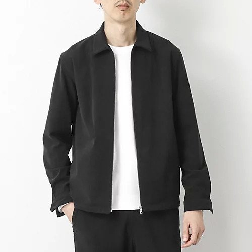 【ノーリーズ グッドマン/NOLLEY'S goodman / MEN】の《セットアップ対応》ストレッチコーデュロイ ストレッチ ジップシャツ ブルゾン 25AW インテリア・キッズ・メンズ・レディースファッション・服の通販 founy(ファニー) 　ファッション　Fashion　メンズファッション　Fashion for Men　セットアップ　Matching Sets　2025年　2025　2025-2026秋冬・A/W　Autumn/Winter 2025–26 AW25–26　なめらか　Smooth, Silky Texture　コーデュロイ　Corduroy, Cord Fabric　ジャケット　Jacket, Outerwear　ストレッチ　Stretch, Stretchy Fabric　セットアップ　Set-Up, Coordinated Outfit　デニム　Denim, Jeans Material　ブルゾン　Blouson, Bomber Jacket　ポケット　Pocket, Pocket Detail　リラックス　Relax, Relaxed Fit　定番　Standard, Basic Item　ブラック|ID: prp329100004689486 ipo3291000000034091121