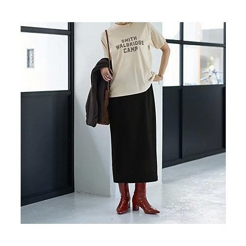 【スタイルデリ/STYLE DELI】の表面リブストレッチペンシルスカート 人気、トレンドファッション・服の通販 founy(ファニー) 　ファッション　Fashion　レディースファッション　Fashion for Women　スカート　Skirts　春　Spring　カットソー　Cut and Sewn Top　ギャザー　Gathered, Ruffled　コーデュロイ　Corduroy, Cord Fabric　サマー　Summer, Summer Style　シンプル　Simple, Minimal　スリット　Slit, Slit Detail　センター　Center, Center Line　定番　Standard, Basic Item　ペチコート　Petticoat, Underskirt　ペンシル　Pencil, Pencil Skirt　ボーダー　Border, Stripe　ポケット　Pocket, Pocket Detail　ループ　Loop, Loop Knit　冬　Winter / This Winter　A/W・秋冬　Autumn/Winter　S/S・春夏　SS, Spring/Summer, Warm Season　日本製　Made In Japan　夏　Summer　other-3|ID: prp329100004691457 ipo3291000000033878322