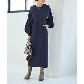 【スタイルデリ/STYLE DELI】 【Made in JAPAN】ダブルフェイスニットソー/Iラインワンピース人気、トレンドファッション・服の通販 founy(ファニー) ファッション Fashion レディースファッション Fashion for Women ワンピース Dresses インナー Innerwear カットソー Cut and Sewn Top ギャザー Gathered, Ruffled スリット Slit, Slit Detail センター Center, Center Line タートルネック Turtleneck, High Neck ダブル Double, Double-Breasted ハイネック High Neck, Mock Neck バランス Balance, Style Balance フェイス Face, Facial Design フロント Front, Front Design ポケット Pocket, Pocket Detail ループ Loop, Loop Knit ロング Long, Long-Length ワッフル Waffle, Waffle Knit 日本製 Made In Japan 夏 Summer ビジネス 仕事 通勤 Business / Work / Commuting |ID:prp329100004691461