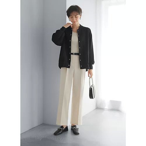 【スタイルデリ/STYLE DELI】のスムース平織りブルゾン 人気、トレンドファッション・服の通販 founy(ファニー) 　ファッション　Fashion　レディースファッション　Fashion for Women　アウター　Coat / Outerwear Collection　ブルゾンジャケット・スポーティアウター　Blouson Jackets　イエロー　Yellow　インナー　Innerwear　スリット　Slit, Slit Detail　定番　Standard, Basic Item　バランス　Balance, Style Balance　フロント　Front, Front Design　ブルゾン　Blouson, Bomber Jacket　ポケット　Pocket, Pocket Detail　冬　Winter / This Winter　A/W・秋冬　Autumn/Winter　エレガント 上品　Elegant　ビジネス 仕事 通勤　Business / Work / Commuting　other-2|ID: prp329100004691465 ipo3291000000033878390