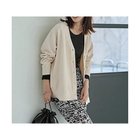【スタイルデリ/STYLE DELI】のリラックスVネックカーディガン エクリュ|ID:prp329100004694289