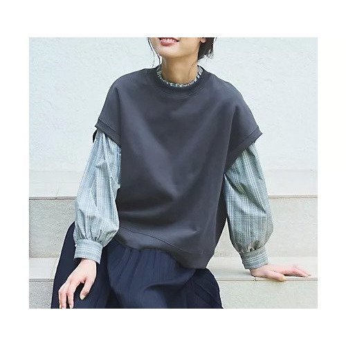 【エニー/ANY】の【洗濯機可】裏毛スウェットベスト インテリア・キッズ・メンズ・レディースファッション・服の通販 founy(ファニー) https://founy.com/ ファッション Fashion レディースファッション Fashion for Women アウター Coat / Outerwear Collection トップス・カットソー Cut & Sew Tops レディースパーカー・カジュアルフーディー Casual Hoodies & Sweatshirts ベスト&ジレ / 重ね着スタイル Vests & Gilets スウェット・クルーネックトップス Sweatshirts & Crewnecks / Relaxed Fit Sweat Tops ベスト Vest, Waistcoat リラックス Relax, Relaxed Fit |ID: prp329100004694290 ipo3291000000033896257