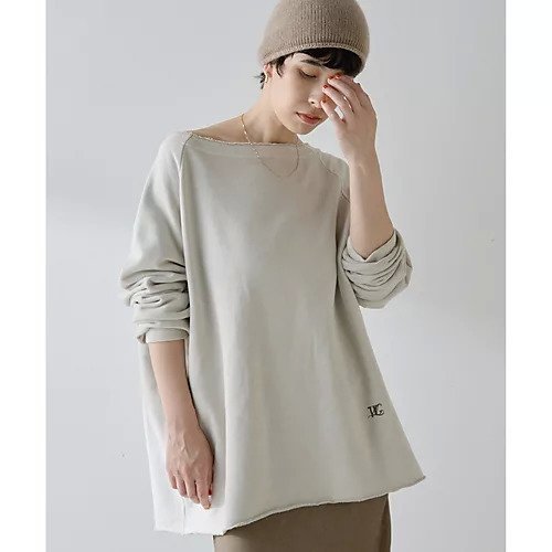 【ウィムガゼット/Whim Gazette】のオフショル裏毛プルオーバー インテリア・キッズ・メンズ・レディースファッション・服の通販 founy(ファニー) 　ファッション　Fashion　レディースファッション　Fashion for Women　トップス・カットソー　Cut & Sew Tops　カジュアルプルオーバー・ニットトップス　Pullovers & Knit Tops / Casual Pullovers　2025年　2025　2025-2026秋冬・A/W　Autumn/Winter 2025–26 AW25–26　おすすめ　Recommended / Our Picks　バランス　Balance, Style Balance　ヴィンテージ　Vintage Style　ベージュ|ID: prp329100004695427 ipo3291000000033906068