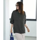 【スタイルデリ/STYLE DELI】の【LUXE】前裾イン風ワザあり2WAYシャツ スミクロ|ID: prp329100004695561 ipo3291000000033906764