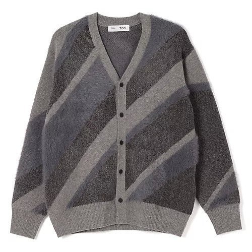 【トーガ トゥ/TOGA TOO】のRegimental knit cardigan インテリア・キッズ・メンズ・レディースファッション・服の通販 founy(ファニー) https://founy.com/ ファッション Fashion レディースファッション Fashion for Women トップス・カットソー Cut & Sew Tops ニット Knit Tops & Sweaters カーディガン・羽織り Layered Style Cardigans 2025年 2025 2025-2026秋冬・A/W Autumn/Winter 2025–26 AW25–26 カーディガン Cardigan, Knitwear スタイリッシュ Stylish, Fashionable ロング Long, Long-Length ビジネス 仕事 通勤 Business / Work / Commuting |ID: prp329100004695569 ipo3291000000033906933