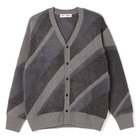 【トーガ トゥ/TOGA TOO】のRegimental knit cardigan GRAY|ID: prp329100004695569 ipo3291000000033906935