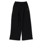 【クラネ/CLANE】のLOGO SWEAT TUCK WIDE PANTS 人気、トレンドファッション・服の通販 founy(ファニー) ファッション Fashion レディースファッション Fashion for Women パンツ Pants & Trousers スウェット / スエット Sweatshirt, Sweatwear セットアップ Set-Up, Coordinated Outfit ワイド Wide, Wide Fit 洗える Machine Washable thumbnail BLACK|ID: prp329100004695572 ipo3291000000033907044