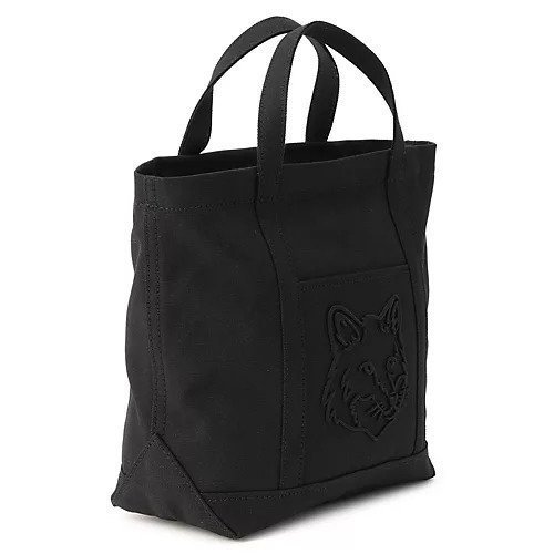 【メゾン キツネ/MAISON KITSUNE】のFOX HEAD SMALL TOTE 人気、トレンドファッション・服の通販 founy(ファニー) 　ファッション　Fashion　レディースファッション　Fashion for Women　バッグ　Bags　2025年　2025　2025-2026秋冬・A/W　Autumn/Winter 2025–26 AW25–26　ショルダー　Shoulder, Shoulder Strap　フォックス　Fox, Fox Fur　フロント　Front, Front Design　ポケット　Pocket, Pocket Detail　ラップ　Wrap, Wrap Design　other-2|ID: prp329100004695579 ipo3291000000033907275