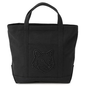 【メゾン キツネ/MAISON KITSUNE】 FOX HEAD SMALL TOTE人気、トレンドファッション・服の通販 founy(ファニー) ファッション Fashion レディースファッション Fashion for Women バッグ Bags 2025年 2025 2025-2026秋冬・A/W Autumn/Winter 2025–26 AW25–26 ショルダー Shoulder, Shoulder Strap フォックス Fox, Fox Fur フロント Front, Front Design ポケット Pocket, Pocket Detail ラップ Wrap, Wrap Design |ID:prp329100004695579