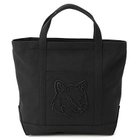 【メゾン キツネ/MAISON KITSUNE】のFOX HEAD SMALL TOTE BLACK|ID:prp329100004695579