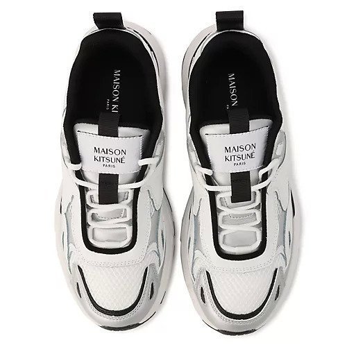 【メゾン キツネ/MAISON KITSUNE】のSORA RUNNERS 人気、トレンドファッション・服の通販 founy(ファニー) 　ファッション　Fashion　レディースファッション　Fashion for Women　2025年　2025　2025-2026秋冬・A/W　Autumn/Winter 2025–26 AW25–26　インソール　Shoe Insole　スニーカー　Sneakers, Trainers　ミックス　Mix, Mixed Style　モノトーン　Monotone, Black and White　人気　Popular, Best Seller　other-3|ID: prp329100004695586 ipo3291000000033907482