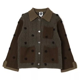 【ヤンヤン/YANYAN】のDAISY WORK JACKET 人気、トレンドファッション・服の通販 founy(ファニー) ファッション Fashion レディースファッション Fashion for Women アウター Coat / Outerwear Collection レディースジャケット・軽アウター Jackets 2025年 2025 2025-2026秋冬・A/W Autumn/Winter 2025–26 AW25–26 ジャケット Jacket, Outerwear スリット Slit, Slit Detail チェック Check, Plaid, Tartan ドット Polka Dot, Dot Pattern パイピング Piping, Trim Design パッチワーク Patchwork, Mixed Fabric ワーク Workwear, Utility Style A/W・秋冬 Autumn/Winter |ID:prp329100004695618