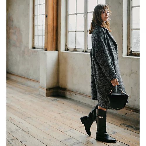 【ティッカ/TICCA】のミックスツィードテントコート 人気、トレンドファッション・服の通販 founy(ファニー) 　ファッション　Fashion　レディースファッション　Fashion for Women　アウター　Coat / Outerwear Collection　コート・ロングコート・ピーコート　Long Coats, Peacoats & More　クラシカル　Classical, Vintage-Inspired　ツイード　Twill, Twill Weave　マニッシュ　Mannish, Boyish　other-3|ID: prp329100004695628 ipo3291000000034410228