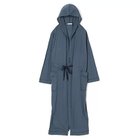 【プレインピープル/PLAIN PEOPLE】のガス強撚フライスフード付きロングカーディガン ブルー|ID: prp329100004696761 ipo3291000000036285807