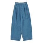 【フローレント/FLORENT】の11OZ TUCK DENIM PANTS 人気、トレンドファッション・服の通販 founy(ファニー) ファッション Fashion レディースファッション Fashion for Women パンツ Pants & Trousers デニムパンツ・ジーンズ・美脚デニム Denim Jeans & Pants デニム Denim, Jeans Material リラックス Relax, Relaxed Fit ループ Loop, Loop Knit ワイド Wide, Wide Fit エレガント 上品 Elegant 洗える Machine Washable thumbnail BLUE|ID: prp329100004696776 ipo3291000000033917521