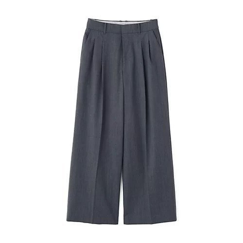 【ヒューマンウーマン/HUMAN WOMAN】のダブルタックバギーパンツ 人気、トレンドファッション・服の通販 founy(ファニー) 　ファッション　Fashion　レディースファッション　Fashion for Women　パンツ　Pants & Trousers　おすすめ　Recommended / Our Picks　シンプル　Simple, Minimal　ジャケット　Jacket, Outerwear　スタンダード　Standard, Basic　ストレッチ　Stretch, Stretchy Fabric　セットアップ　Set-Up, Coordinated Outfit　other-2|ID: prp329100004696783 ipo3291000000033917587