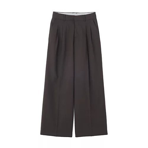 【ヒューマンウーマン/HUMAN WOMAN】のダブルタックバギーパンツ 人気、トレンドファッション・服の通販 founy(ファニー) 　ファッション　Fashion　レディースファッション　Fashion for Women　パンツ　Pants & Trousers　おすすめ　Recommended / Our Picks　シンプル　Simple, Minimal　ジャケット　Jacket, Outerwear　スタンダード　Standard, Basic　ストレッチ　Stretch, Stretchy Fabric　セットアップ　Set-Up, Coordinated Outfit　other-3|ID: prp329100004696783 ipo3291000000033917590