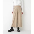 【ヒューマンウーマン/HUMAN WOMAN】のストレッチスェードベイカーガウチョパンツ ベージュ|ID: prp329100004696786 ipo3291000000033917600