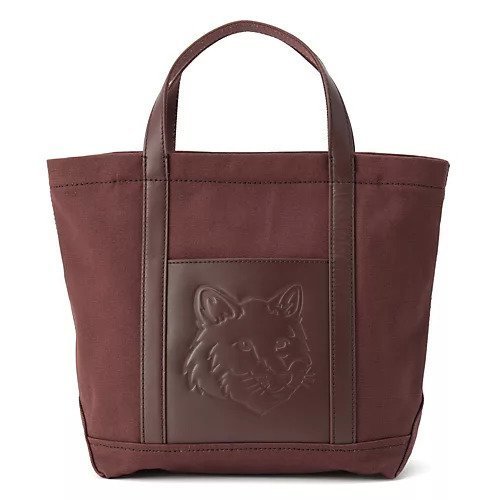 【メゾン キツネ/MAISON KITSUNE】のFOX HEAD SMALL TOTE 人気、トレンドファッション・服の通販 founy(ファニー) 　ファッション　Fashion　レディースファッション　Fashion for Women　バッグ　Bags　2025年　2025　2025-2026秋冬・A/W　Autumn/Winter 2025–26 AW25–26　スタイリッシュ　Stylish, Fashionable　ポケット　Pocket, Pocket Detail　A/W・秋冬　Autumn/Winter　 other-1|ID: prp329100004696804 ipo3291000000033917718