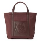 【メゾン キツネ/MAISON KITSUNE】のFOX HEAD SMALL TOTE 人気、トレンドファッション・服の通販 founy(ファニー) ファッション Fashion レディースファッション Fashion for Women バッグ Bags 2025年 2025 2025-2026秋冬・A/W Autumn/Winter 2025–26 AW25–26 スタイリッシュ Stylish, Fashionable ポケット Pocket, Pocket Detail A/W・秋冬 Autumn/Winter thumbnail BROWN STONE|ID: prp329100004696804 ipo3291000000033917720