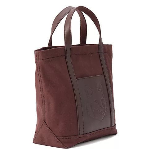 【メゾン キツネ/MAISON KITSUNE】のFOX HEAD SMALL TOTE 人気、トレンドファッション・服の通販 founy(ファニー) 　ファッション　Fashion　レディースファッション　Fashion for Women　バッグ　Bags　2025年　2025　2025-2026秋冬・A/W　Autumn/Winter 2025–26 AW25–26　スタイリッシュ　Stylish, Fashionable　ポケット　Pocket, Pocket Detail　A/W・秋冬　Autumn/Winter　other-2|ID: prp329100004696804 ipo3291000000033917722