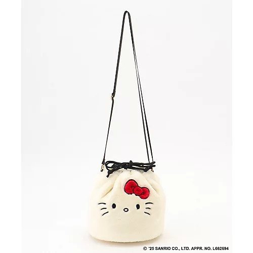 【エニー/ANY】の【ハローキティ ANY】フェイクファーバッグ インテリア・キッズ・メンズ・レディースファッション・服の通販 founy(ファニー) https://founy.com/ ファッション Fashion レディースファッション Fashion for Women バッグ Bags フェイクファー Faux Fur, Imitation Fur フェイス Face, Facial Design ポケット Pocket, Pocket Detail ラップ Wrap, Wrap Design 巾着 Drawstring Bag, Kinchaku |ID: prp329100004696808 ipo3291000000034408472