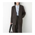 【ヒューマンウーマン/HUMAN WOMAN】のVネックノーカラージャケット 人気、トレンドファッション・服の通販 founy(ファニー) ファッション Fashion レディースファッション Fashion for Women アウター Coat / Outerwear Collection レディースジャケット・軽アウター Jackets ノーカラージャケット / シンプル上品コーデ Collarless Jackets おすすめ Recommended / Our Picks シンプル Simple, Minimal ジャケット Jacket, Outerwear スタンダード Standard, Basic ストライプ Stripe, Striped Pattern ストレッチ Stretch, Stretchy Fabric セットアップ Set-Up, Coordinated Outfit ポケット Pocket, Pocket Detail ワイド Wide, Wide Fit A/W・秋冬 Autumn/Winter thumbnail ブラウン|ID: prp329100004696828 ipo3291000000033917869