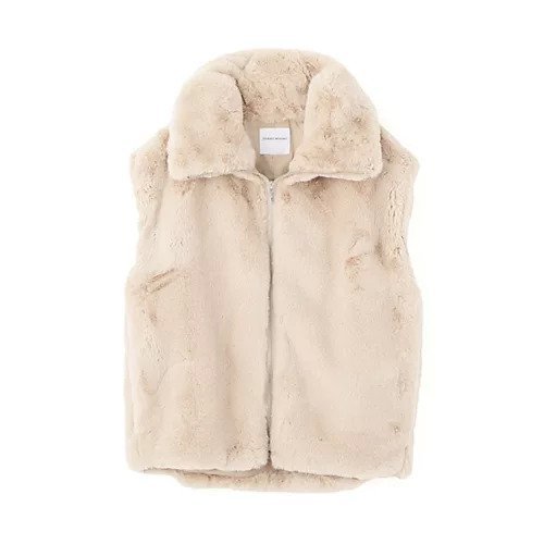 【ヒューマンウーマン/HUMAN WOMAN】のフェイクファーコクーンジレ 人気、トレンドファッション・服の通販 founy(ファニー) 　ファッション　Fashion　レディースファッション　Fashion for Women　アウター　Coat / Outerwear Collection　トップス・カットソー　Cut & Sew Tops　ベスト&ジレ / 重ね着スタイル　Vests & Gilets　おすすめ　Recommended / Our Picks　シンプル　Simple, Minimal　スタンダード　Standard, Basic　フェイクファー　Faux Fur, Imitation Fur　ムートン　Shearling, Mouton　other-2|ID: prp329100004696829 ipo3291000000033917878