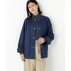 【ヒューマンウーマン/HUMAN WOMAN】の8ozデニムブルゾン ブルー|ID: prp329100004696831 ipo3291000000033917885