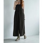 【スタイルデリ/STYLE DELI】のソリッドジャンパースカート ブラック|ID: prp329100004696927 ipo3291000000033918438