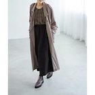 【スタイルデリ/STYLE DELI】の襟元2WAYエアリートレンチコート モカグレージュ|ID: prp329100004696935 ipo3291000000033918462