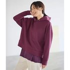 【エニー/ANY】の【WEB限定/洗濯機可】ダンボールパーカー 人気、トレンドファッション・服の通販 founy(ファニー) ファッション Fashion レディースファッション Fashion for Women トップス・カットソー Cut & Sew Tops レディースパーカー・カジュアルフーディー Casual Hoodies & Sweatshirts インナー Innerwear 洗える Machine Washable カットソー Cut and Sewn Top デニム Denim, Jeans Material パーカー Hoodie, Parka ポケット Pocket, Pocket Detail おすすめ Recommended / Our Picks エレガント 上品 Elegant thumbnail ワイン|ID: prp329100004698360 ipo3291000000033927133
