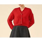 【マルティニーク/martinique】のローゲージウールカーディガン(アンサンブル可) 人気、トレンドファッション・服の通販 founy(ファニー) ファッション Fashion レディースファッション Fashion for Women トップス・カットソー Cut & Sew Tops カーディガン・羽織り Layered Style Cardigans アンサンブルニット Knit Ensembles & Twin Sets おすすめ Recommended / Our Picks アクセサリー Fashion Accessories アンサンブル Ensemble Set カーディガン Cardigan, Knitwear thumbnail レッド|ID: prp329100004698521 ipo3291000000034504747