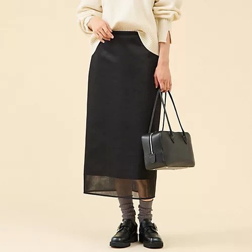 【マルティニーク/martinique】のシアーダンボールスカート インテリア・キッズ・メンズ・レディースファッション・服の通販 founy(ファニー) https://founy.com/ ファッション Fashion レディースファッション Fashion for Women スカート Skirts おすすめ Recommended / Our Picks シアー Sheer, See-Through ダブル Double, Double-Breasted ラッセル Raschel, Raschel Lace |ID: prp329100004698526 ipo3291000000033928115