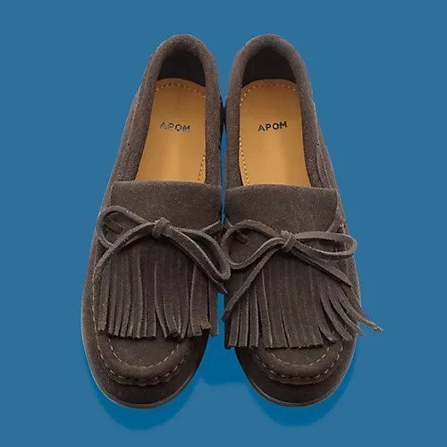【エンチャンテッド/enchanted】の【APOM】本革フリンジモカシン インテリア・キッズ・メンズ・レディースファッション・服の通販 founy(ファニー) https://founy.com/ ファッション Fashion レディースファッション Fashion for Women デニム Denim, Jeans Material フリンジ Fringe, Tassel ベロア Velour, Soft Velvet |ID: prp329100004698533 ipo3291000000033928165