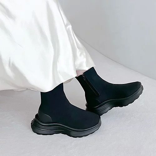 【エンチャンテッド/enchanted】のサイドジップスニカーソールニットブーツ 人気、トレンドファッション・服の通販 founy(ファニー) 　ファッション　Fashion　レディースファッション　Fashion for Women　サイドジップ　Side Zip, Side Zipper　シルバー　Silver, Metallic Silver　シンプル　Simple, Minimal　スニーカー　Sneakers, Trainers　ソックス　Socks, Hosiery　タイツ　Tights, Legwear　フィット　Fit, Slim Fit　ロング　Long, Long-Length　定番　Standard, Basic Item　春　Spring　秋　Autumn　軽量　Lightweight, Ultra Light　other-2|ID: prp329100004698536 ipo3291000000033928181