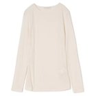 【アモーメント/AMOMENTO】のROUND T-SHIRT 人気、トレンドファッション・服の通販 founy(ファニー) ファッション Fashion レディースファッション Fashion for Women トップス・カットソー Cut & Sew Tops シャツ・ブラウス・オフィスカジュアル Elegant Blouses & Button-Ups ロングTシャツ・Tシャツ Longline T-Shirts & Tees 2025年 2025 2025-2026秋冬・A/W Autumn/Winter 2025–26 AW25–26 フィット Fit, Slim Fit フェミニン Feminine, Girly ベーシック Basic, Essential ラウンド Round, Round Neck レギュラー Regular, Standard Fit thumbnail WHITE|ID: prp329100004699925 ipo3291000000035602754