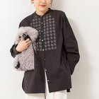 【ノーリーズ/NOLLEY'S】の【SOI-MeME/ソワメム】パールラメレースブラウス 人気、トレンドファッション・服の通販 founy(ファニー) ファッション Fashion レディースファッション Fashion for Women トップス・カットソー Cut & Sew Tops シャツ・ブラウス・オフィスカジュアル Elegant Blouses & Button-Ups 2025年 2025 2025-2026秋冬・A/W Autumn/Winter 2025–26 AW25–26 おすすめ Recommended / Our Picks コクーン Cocoon, Cocoon Silhouette シンプル Simple, Minimal パール Pearl, Pearl Accent ボトム Bottoms, Lower Wear モダン Modern, Contemporary レース Lace, Lace Fabric 別注 Limited Edition, Custom Order thumbnail ブラック|ID: prp329100004699943 ipo3291000000033936422